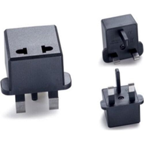 5PCS Multifunctional US to UK Plugs Adapter EU to UK Plugs Power Converter Plugs 2 Pin Socket US to UK Travel Adapter