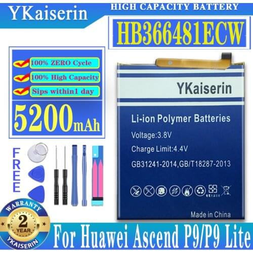 4800mAh For Huawei P9/Ascend P9 Lite/G9/honor 8/honor 5C/G9 EVA-L09/honor 8 lite/P10 Lite/Nova Lite/Honor 6C Pro/V9 Play Battery