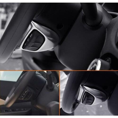 ABS Matte For Honda CRV CR-V accessories 2012-2016 Car Cruise Fixed Speed regulation sticker cover Trim Car Styling 1pcs