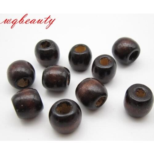 20Pcs-50pcs African Wooden small Crochet Braid hair Dread Dreadlock Beads Tube Rings For Hair Accessories