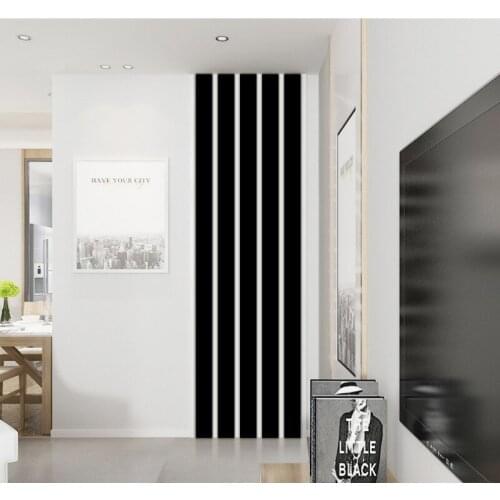10Pcs/Set Acrylic Mirror Surface Wall Stickers Striped Design Wall Stickers Living Room Modern Decoration 8