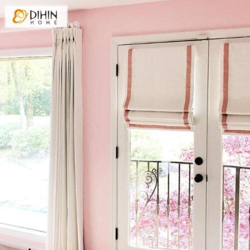 DIHIN HOME Linen Curtains For Windows