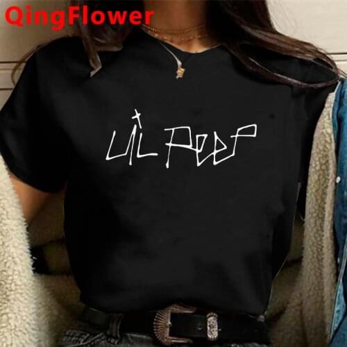 Lil Peep Cry Baby t shirt women aesthetic kawaii casual harajuku print clothes tshirt ulzzang graphic tees women