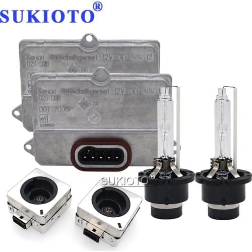 SUKIOTO OEM Ballast 5DV008290-00 5DV00829000 D2S Xenon Headlight Ballast Kit 55W D2S D2R 6000K 4300K 5000K 8000K HID Xenon Lamp