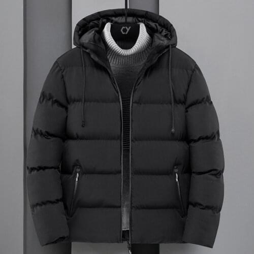 Men New Filling Cotton Thicken Warm Jacket Autumn And Winter Casual Style Men’s Parkas And Coats