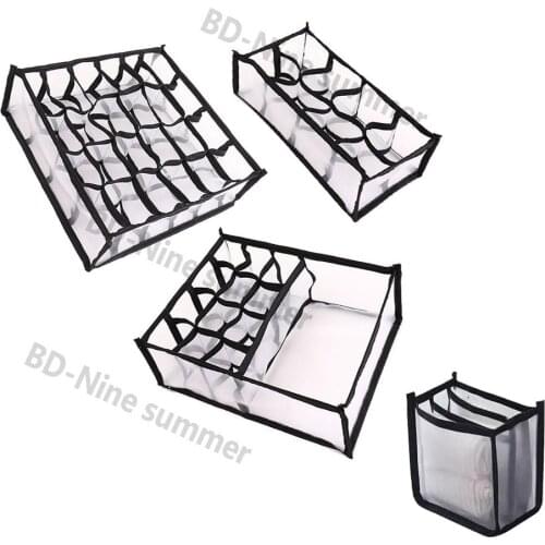 Foldable Drawer Organizer Closet Organizer For Underwear Socks Home Cabinet Divider Storage Box Storage Organizer For Clothes