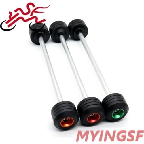 Motorcycle Front Axle Fork Crash Sliders Wheel Protector For Kawasaki Z650 Z900 Z750 Z800 Z1000 Z1000SX ZX6R ZX10R