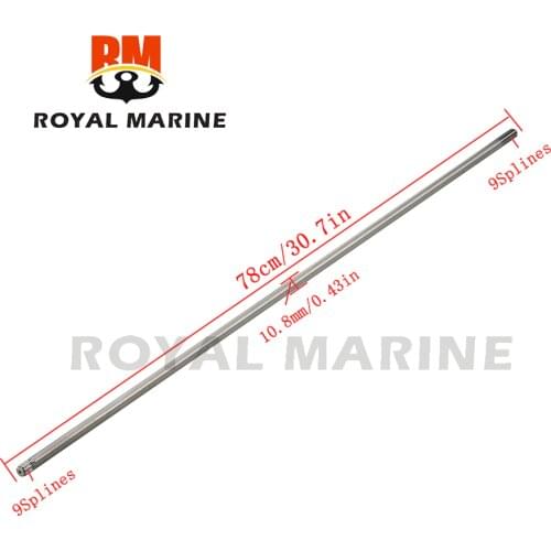 6E0-45511-11 Drive Shaft（long） For Yamaha Outboard Engine F 4HP 5HP 2/4T Replacement parts for outboard engine boat motor
