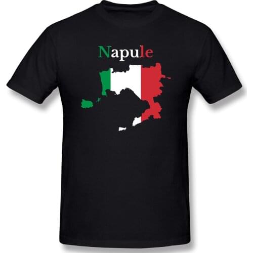 Province Of Naples Map Italian Province Mens Basic Short Sleeve T-Shirt Funny Graphic R282 Tshirt USA Size