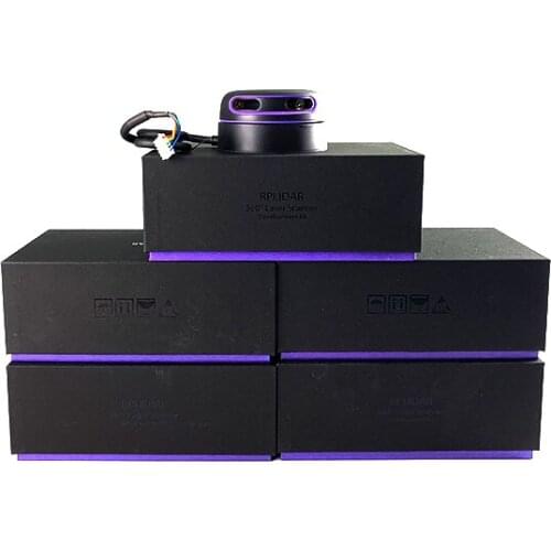 Free Shipment 5PCS Packaged Slamtec RPLIDAR A3M1 360 Degree 25 Meters 16000 Times Indoor & Outdoor Availability for Robot