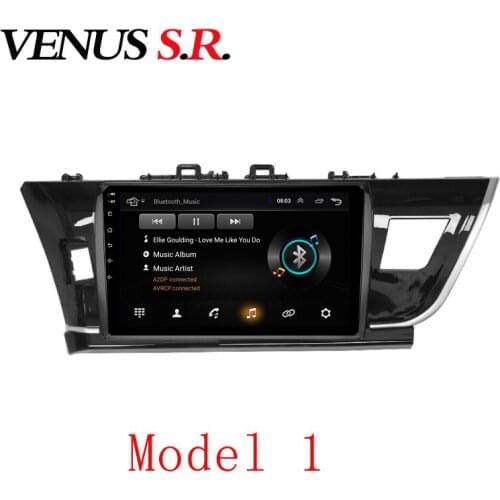 VenusSR Android 9.1 Car DVD Player GPS Navigation Multimedia For Toyota Corolla Radio 2014-2016 car stereo Bluetooth