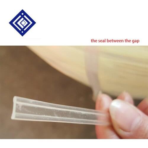 100meters Rubber Strip For CNC Lathe Aluminum Alloy Protective Curtain