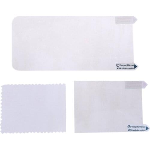 2in1 Top Bottom Ultra Clear Protective Film Surface Guard Cover for nintendo New 2DS XL 2DS LL LCD Screen Protector Skin