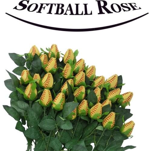 2017 Softball Roses - Softball- roses- bouquet- fastpitch- graduation- seniors- softball gifts- fastpitch softball