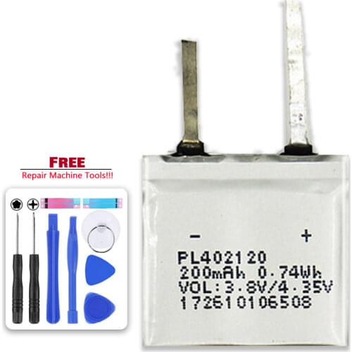 Battery PL402120V 200mAh For Huami AMAZFIT Ares Bip GTR Smart Sport Watch