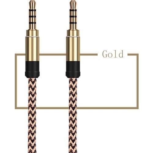 3.5 mm Jack Audio Cable 3.5mm Male to Male Stereo Auxiliary Cord for Porsche Cayenne Macan Macan S Panamera Cayman Carrera
