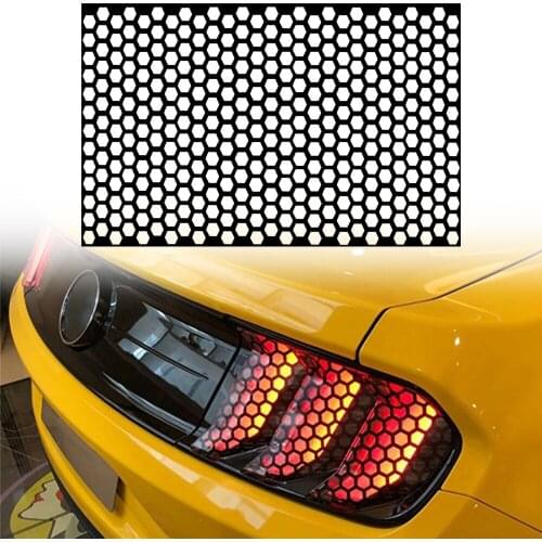 Car Sticker Rear Tail Light DIY Honeycomb Decorative for Opel Insignia A Astra J H G Combo C Mokka X Corsa E Adam