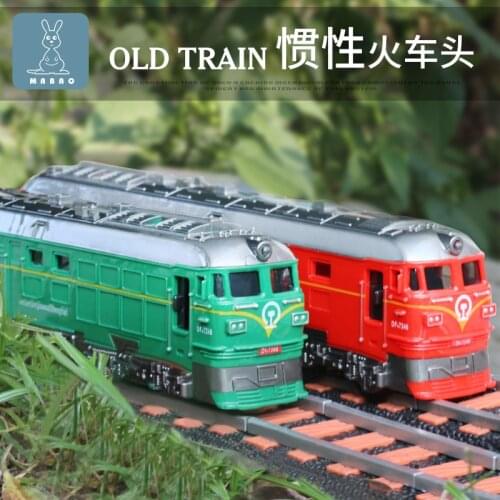 Children Train Toy Retro Kids 3-6 Years Old Educational Learning Boy Toy Car High Quality Simulation Model Juguetes Toy BC50QC