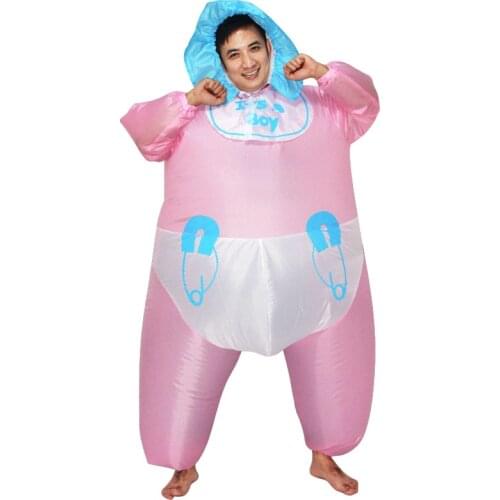 Bachelorette Party Its a Boy Hen Night Out DIY Party Fancy Dress Cos Props Polyester Inflatable Baby Costume Decor Gift Accessor