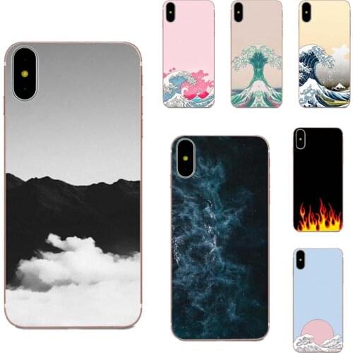 For iPhone 11 Pro Max Plus Pro X XS Max XR 8 7 6S SE 4S 5 5C 5S SE 2020 Soft Cool Best Great Wave