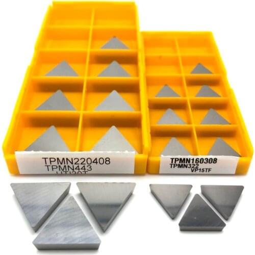 Milling insert TPMN160308 VP15TF TPMN220408 metal turning tool TPMN 160308 milling turning tool stainless steel processing