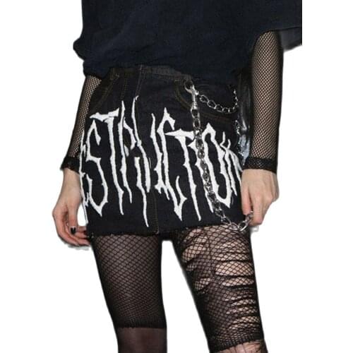 IEGXFASHION Denim Skirts For Women