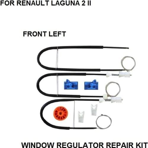 2001-2007 WINDOW REGULATOR REPAIR KIT ROLLER FOR RENAULT LAGUNA II 2 WINDOW REGULATOR REPAIR KIT FORNT-LEFT