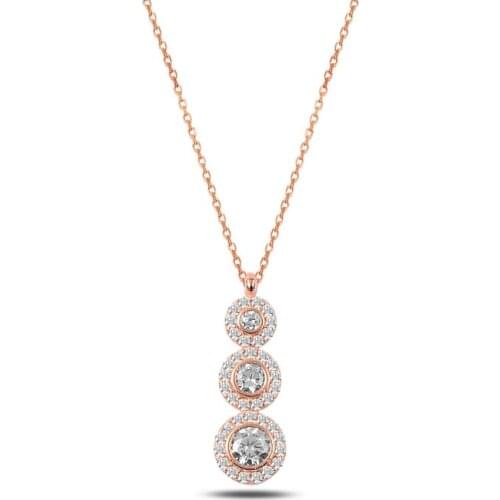 KUTAYDAN Zircon Pendant 925 Sterling Silver