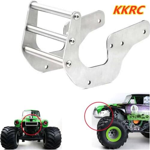 Losi LMT Stainless Steel Front Bumper For 1/10 RC Car Bigfoot Buggy LOSI LMT 4WD Solid Axle Monster Truck