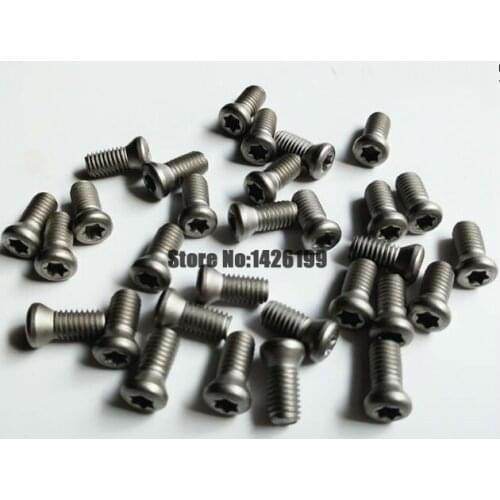 New 50PCS/lot M2*6 M2.5*6 M2.5*8 M3*8 M3*10 M3*12 M3.5*8 M3.5*10 M3.5*12 M4*10 M4*12 M5*10 M5*12 CNC Turning tools Spare Screws