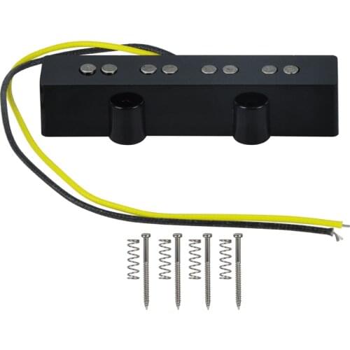 NEW Open Alnico 5 Bridge Pickup 4 String Bass JB Pickup Black Bass Parts