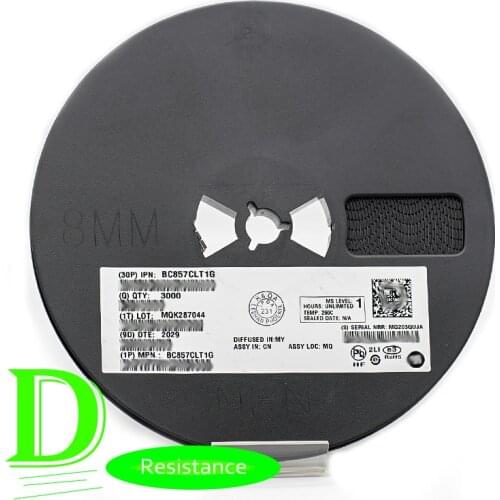 100pcs Original Triode BC856A BC856B BC857A BC857B BC857C BC858A BC858C LT1G SOT23-3 NPN 300mW