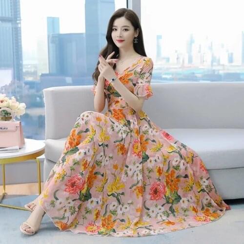 Свободные летние платья QBKDPU China At AliExpress