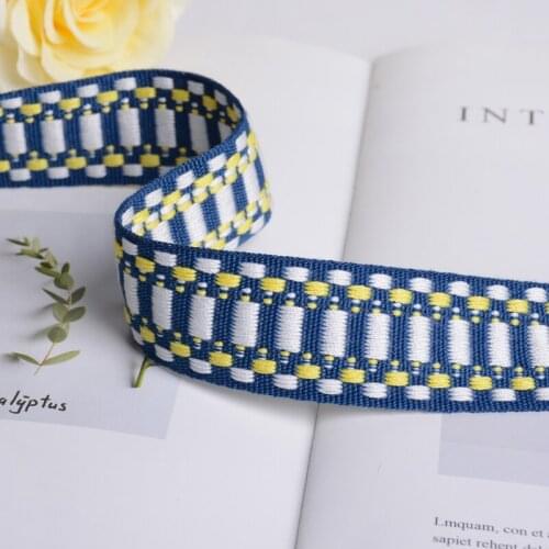 QGVLish 12M/lot 3cm Wide Curtain Lace Trims Belt Webbing Ribbons DIY Sewing Sofa Stage Clothing Chair Edge Lace Trim Decor