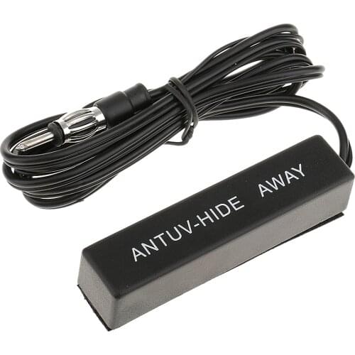 Stereo Radio AM FM Hidden Amplified Antenna for Car, Truck, Motorcycle, Boat, Golf Cart