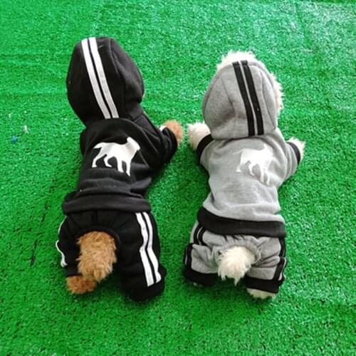 Outdoor Dog Four Legged Sportswear Small Dog Teddy Bichon Poodle Couples Clothes