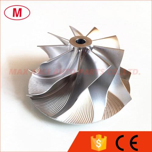 GT15-25 782847-01B 44.50/60.40mm 9+0 blades High Performance Turbo Billet compressor wheel Reverse for BW*M S63B44 X6M