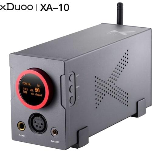 XDUOO XA-10 AK4493*2 MQA Bluetooth Balanced DAC & Headphone Amplifier DSD512 PCM32bit/768KHZ CSR8675 XMOS Headphone Amp