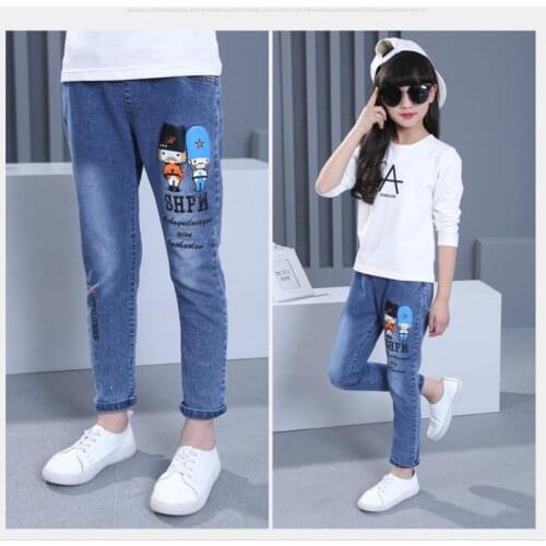 Джинсы для подростков девочек YIzhongxiaoyao China At AliExpress