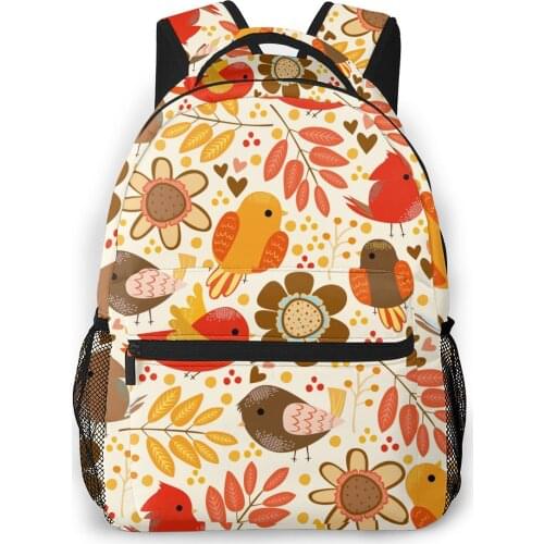 Women Backpack with Multiple Using Women Backpacks Cute Birds Female School Bag Girls Travel Bag