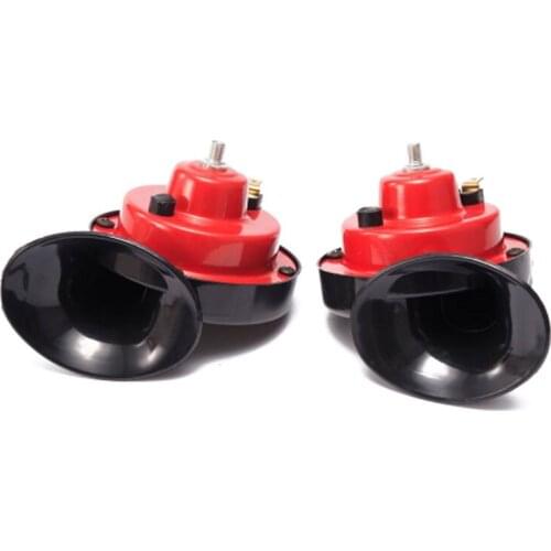1 Pair 12v 110dB 510Hz Motorcycle Car Motor Vehicle Motorcycle Horn Dual Snail Horn High low