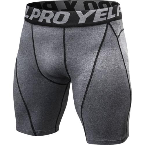 2019 Summer Sports Pants Men Black Quick Dry Training Crossfit Fitness Compression Gym Shorts Tennis Men Sports Shorts