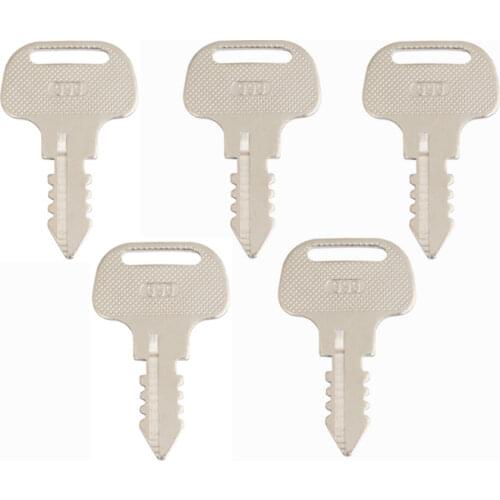 5 Pcs 393 18510-63720 18510-63620 Ignition Start Starter key For Kubota M Series Tractors Models M4900 M5700