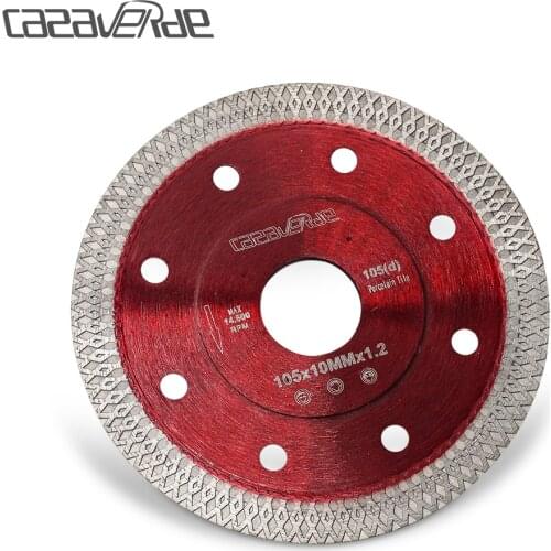 Free shippingcasaverde D105mm super thin diamond ceramic saw blade porcelain cutting blade for cutting ceramic or porcelain tile