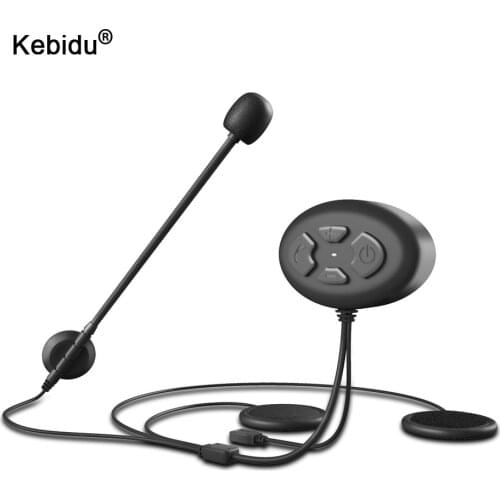 Bluetooth 5.0 Motor Helmet Headset Motorcycles Wireless Handsfree Stereo Earphone FM Receiver Waterproof Not Helmet Intercom