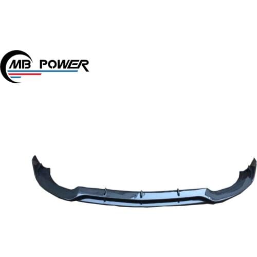 C-CLASS w205 C63 B-style carbon fiber front lip for W205 c63 bumper front lip car