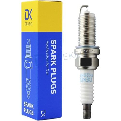 DEKEO For Toyota 4Runner Celica Corolla Echo Matrix MR2 Paseo Previa Prius Supra Tacoma Yaris Audi A4 A5 Spark Plug FK20HR11