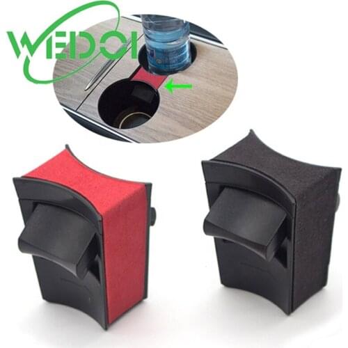 Water Cup Holder Stabilizer For Tesla Model 3/Y -2020 2021 ABS Drinks Phone Holder Coffee Slot Limiter