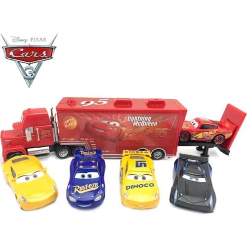 Disney Pixar Cars 3 For Kids Jackson Storm Cruz Lightning McQueen High Quality Metal Cars Toys Cartoon Models Christmas Gifts