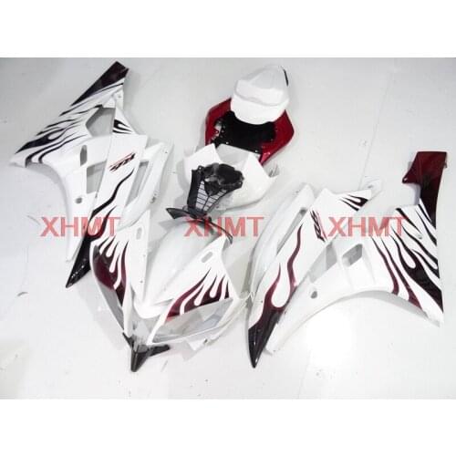 For YZF R6 2006 - 2007 Body Kits YZFR6 07 Bodywork YZFR6 07 White Full Body Kits